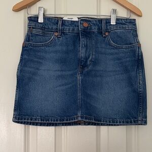 Wrangler Classic Blue Mini Skirt